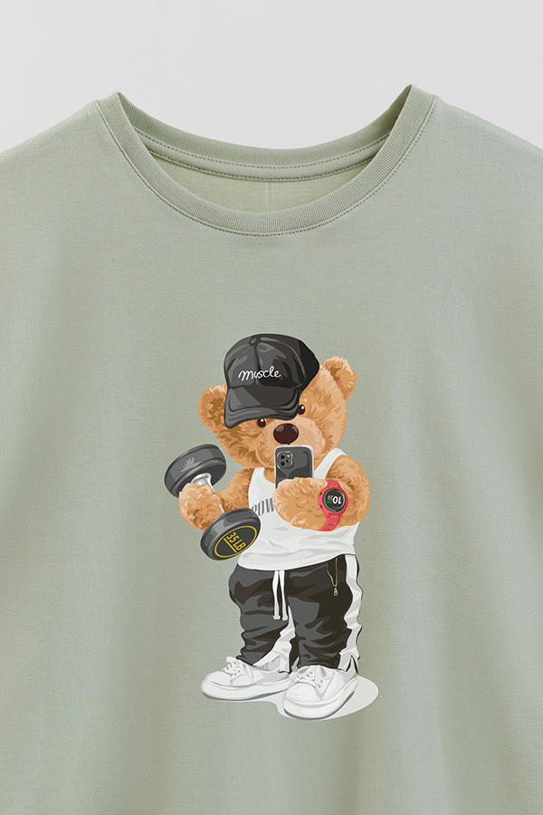 REMERA GB OVERSIZE MUSCLE