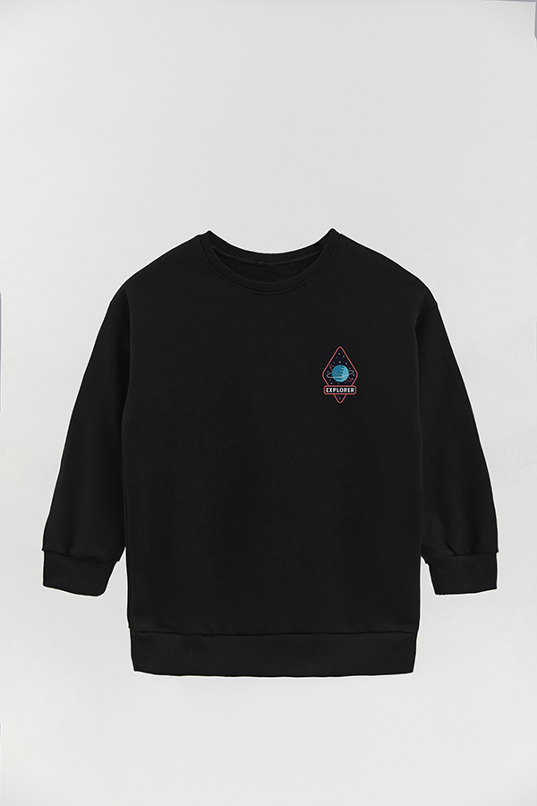 BUZO CREWNECK RUSTICO LITTLE ASTRONAUTS EXPLORER