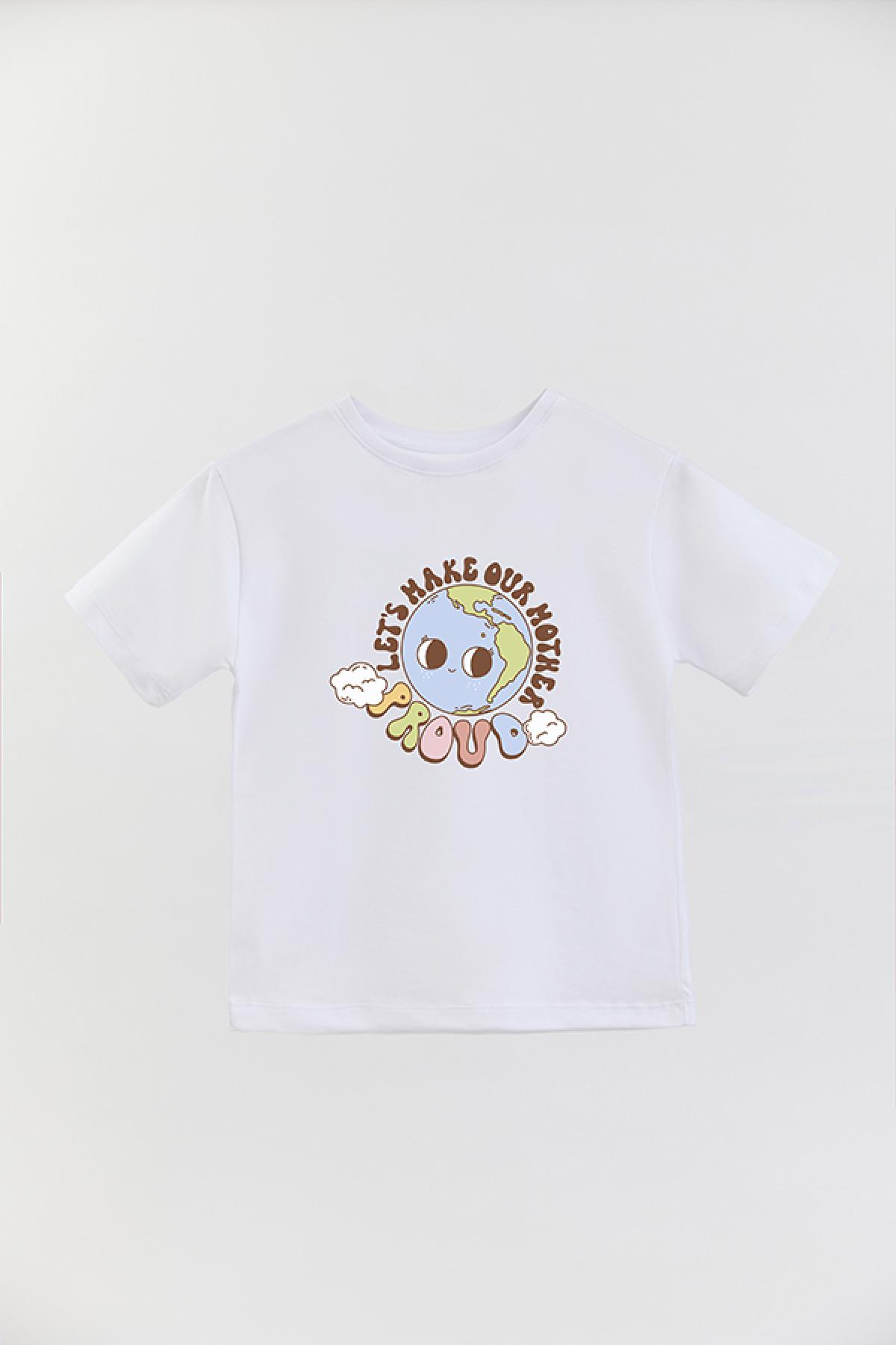 REMERA BASIC GIRL RT LET'S MAKE OUR MOTHER PROUD