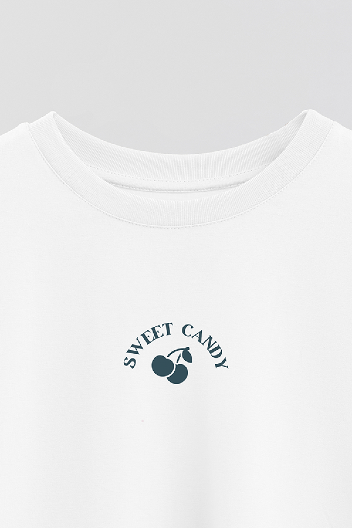 REMERA CROP ESTAMPADA WCV3 SWEET CANDY