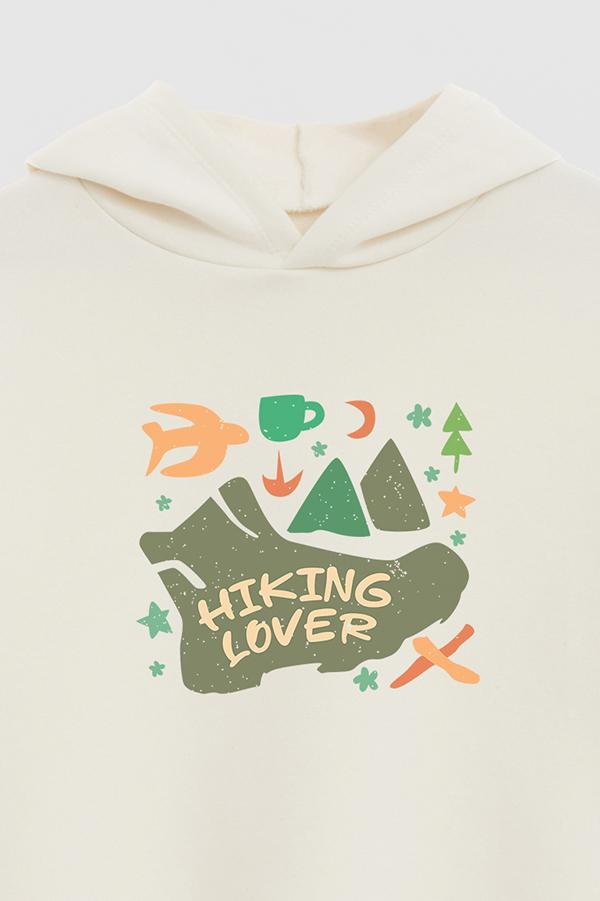 HOODIE ESTAMPADO HIKING LOVER