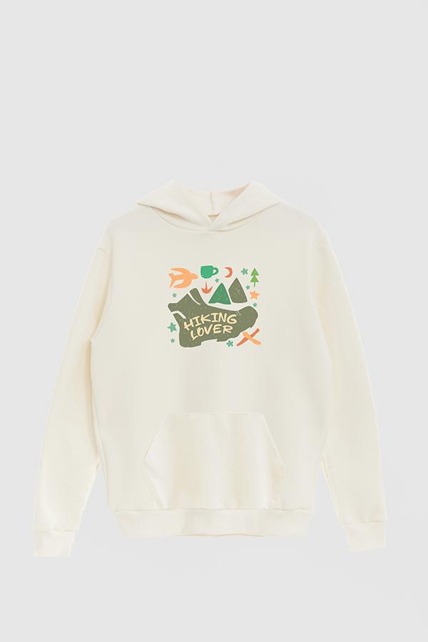 HOODIE ESTAMPADO HIKING LOVER