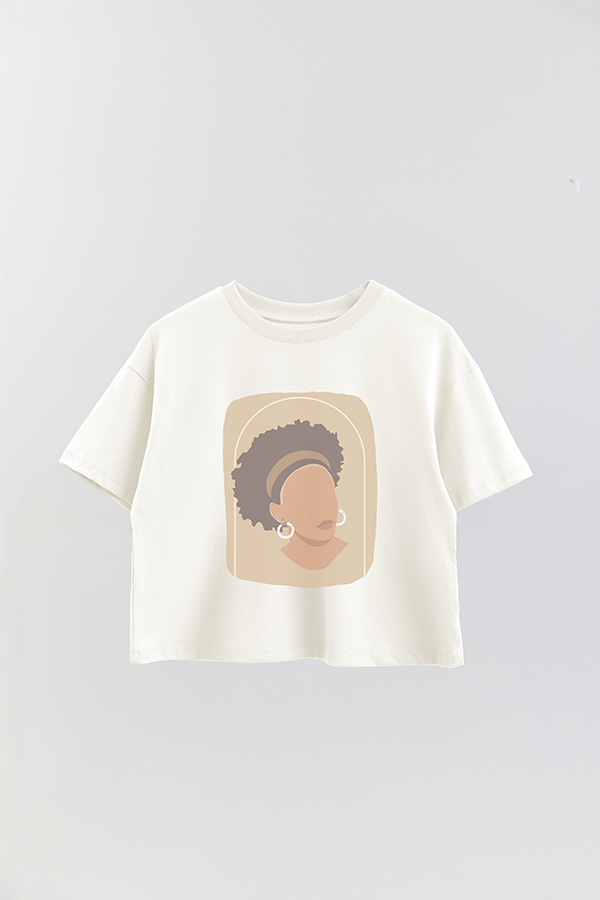 REMERA CROP ESTAMPADA ART 112