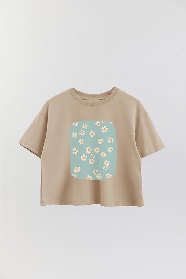 REMERA CROP ESTAMPADA ART 70