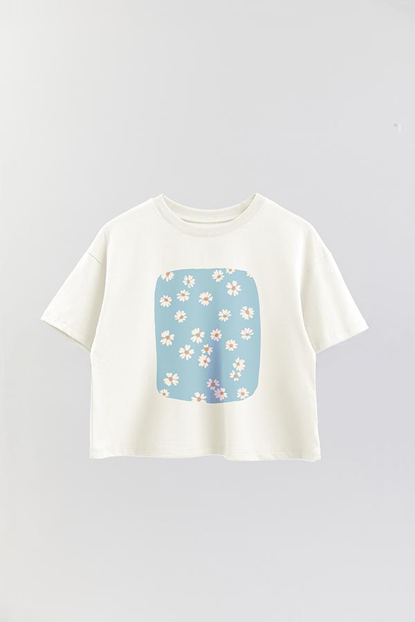 REMERA CROP ESTAMPADA ART 70