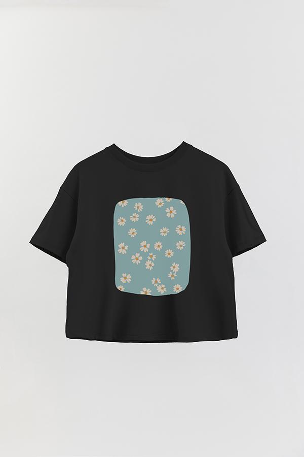 REMERA CROP ESTAMPADA ART 70