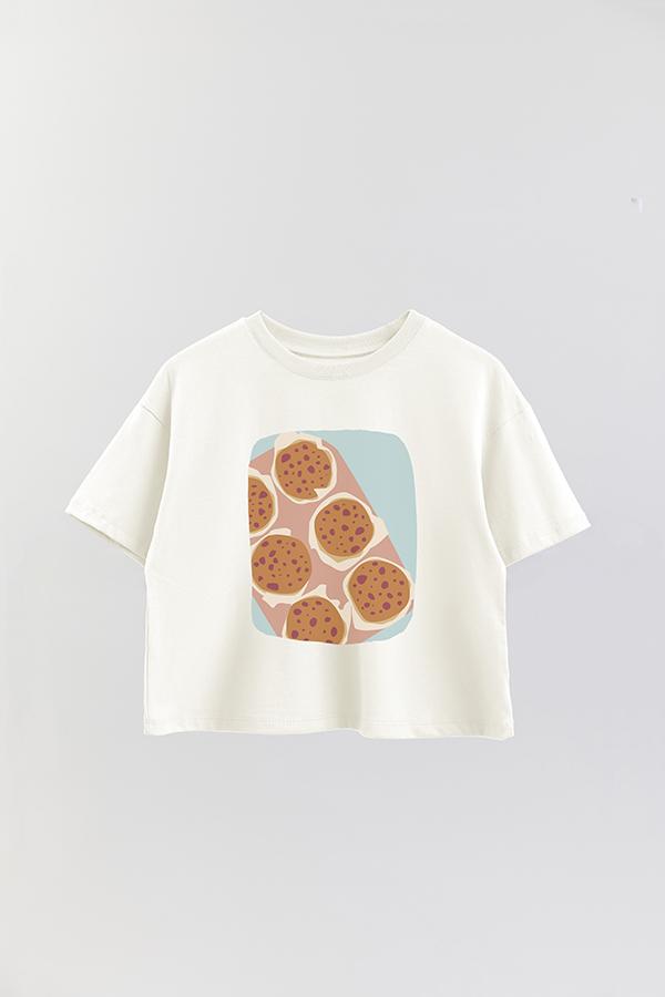 REMERA CROP ESTAMPADA ART 74