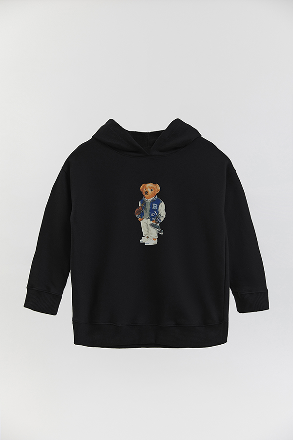 HOODIE RUSTICO KID BEAR UNIVERSITY 1