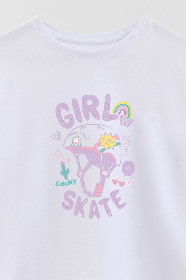 REMERA GIRL OVER GIRLS SKATE