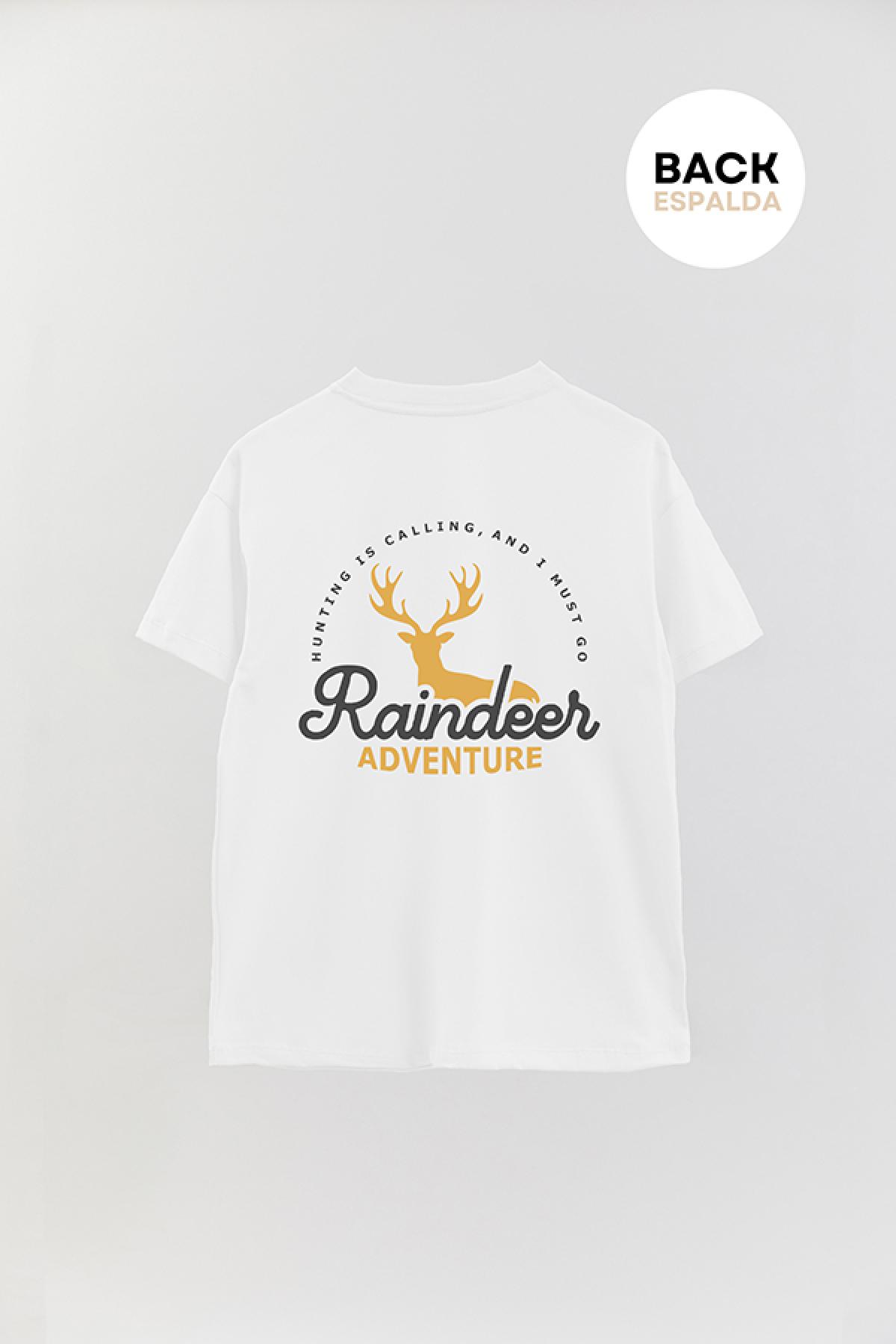 REMERA OVER ESTAMPADA ADV RAINDEER ADVENTURE