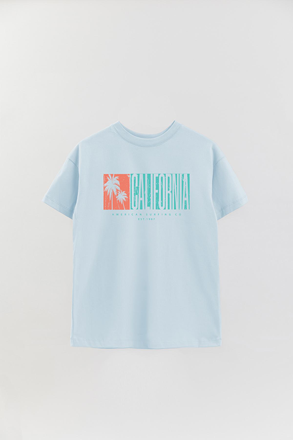 REMERA OVER ESTAMPADA SM CALIFORNIA SURFING
