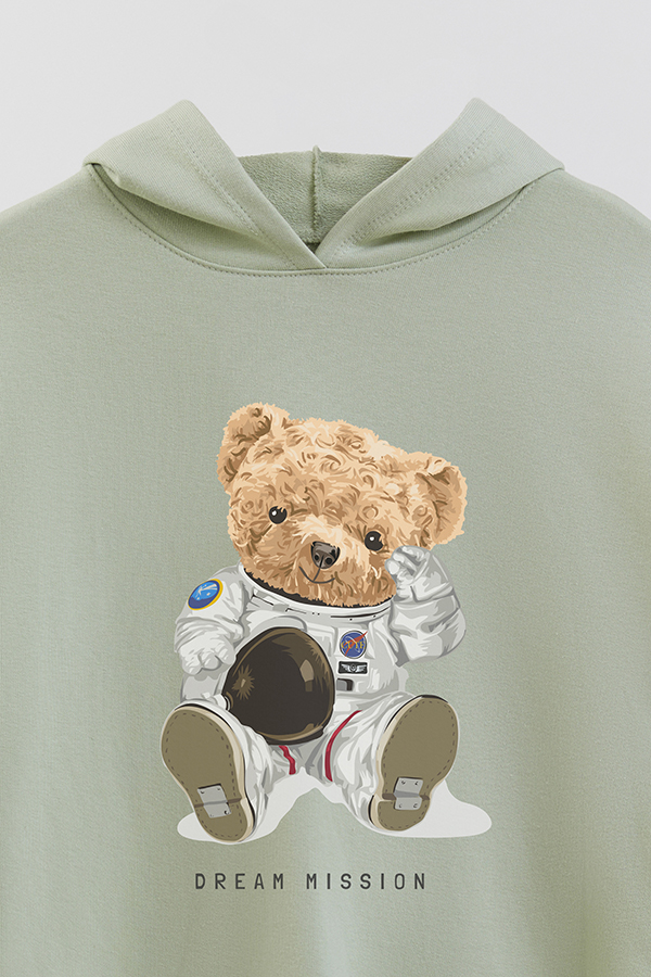 HOODIE RUSTICO KID TEDDY DREAM MISSION