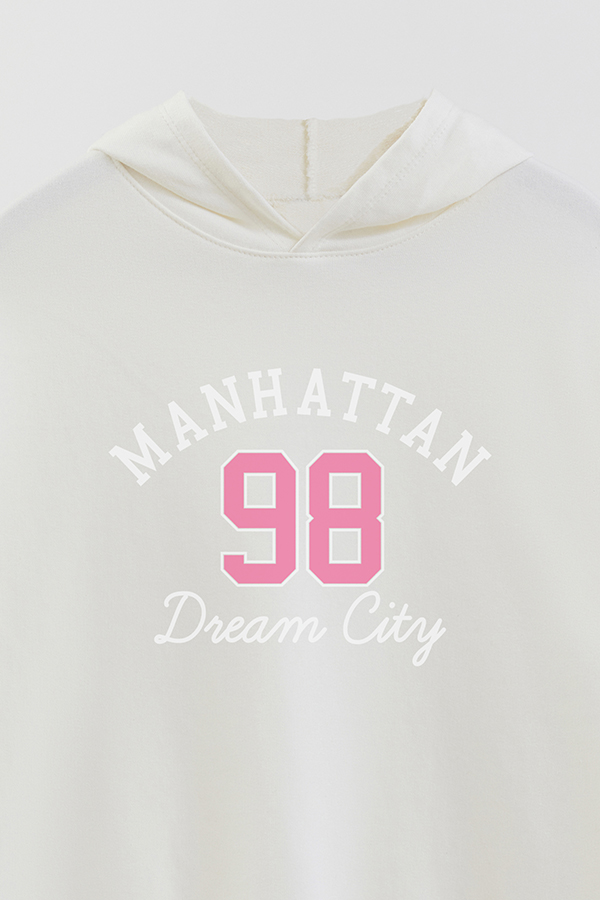 HOODIE RUSTICO GIRL URBAN MANHATTAN
