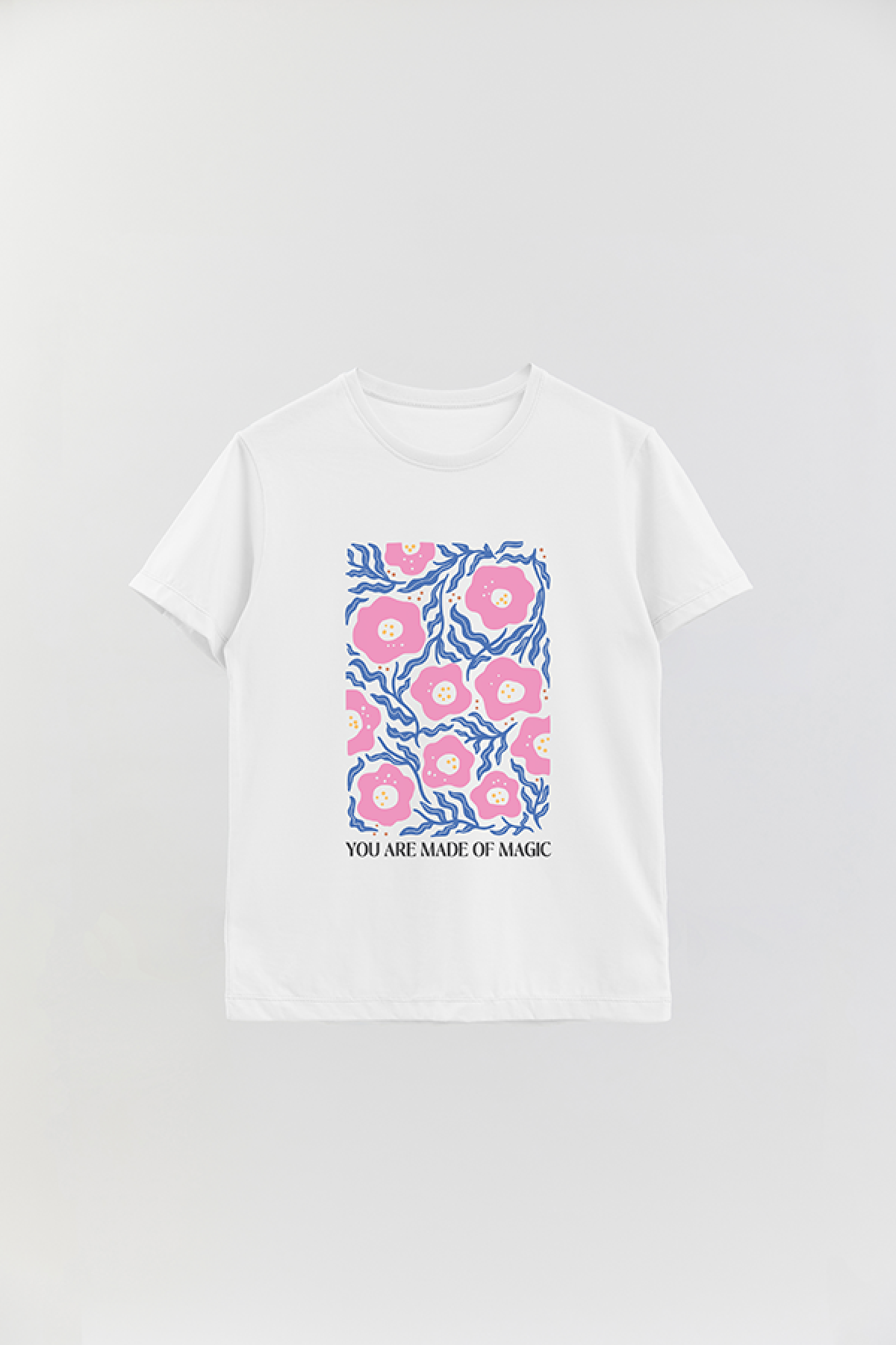 REMERA BASICA ESTAMPADA BO YOU ARE MADE OF MAGIC