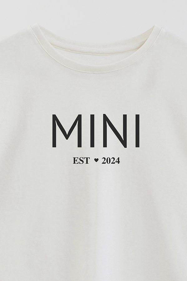 REMERA OVER ESTAMPADA DDP MINIMAL MINI