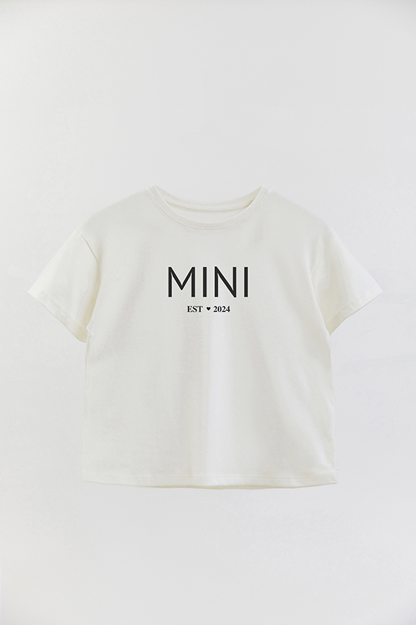 REMERA OVER ESTAMPADA DDP MINIMAL MINI