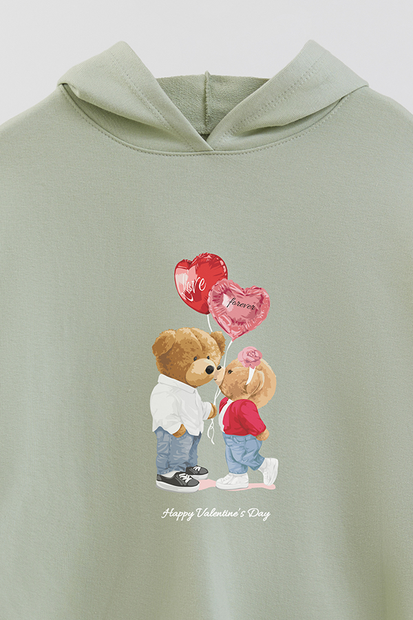 HOODIE RUSTICO KIDS TEDDY FOREVER