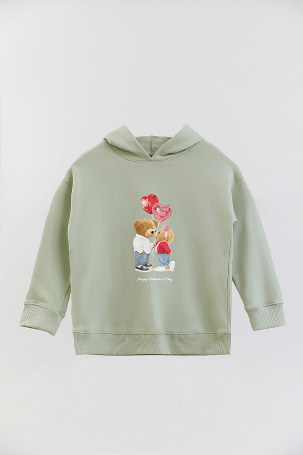 HOODIE RUSTICO KIDS TEDDY FOREVER