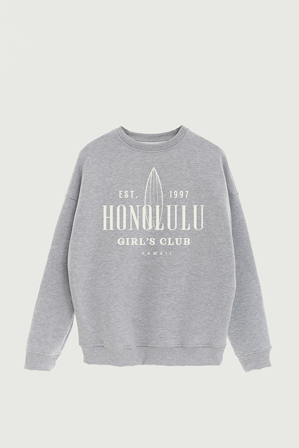 BUZO CREWNECK ESTAMPADO VARSITY HONOLULU