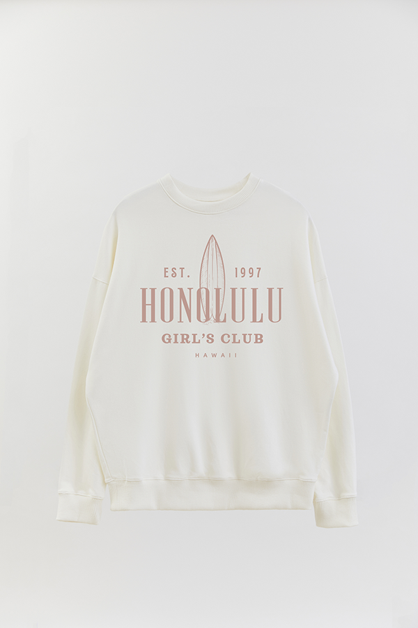 BUZO CREWNECK ESTAMPADO VARSITY HONOLULU