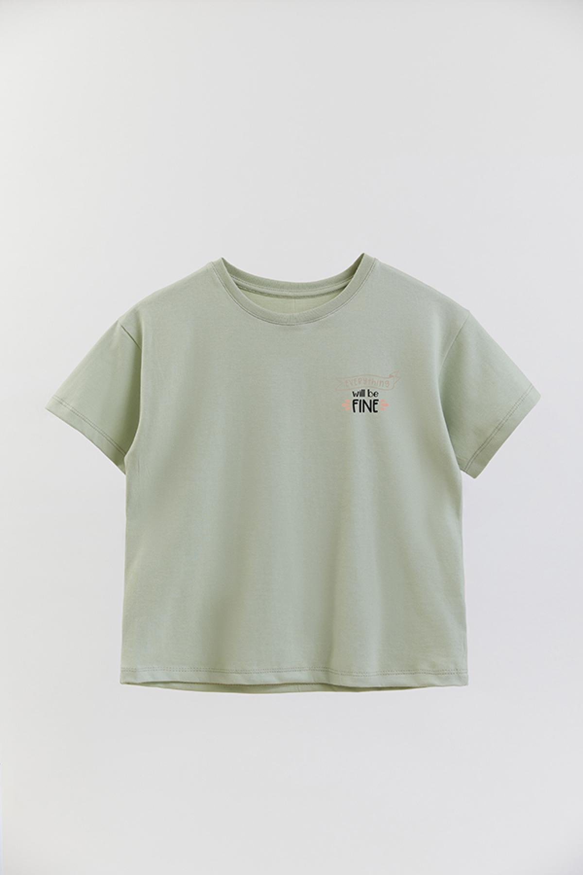 REMERA GIRL OVER MIN EVERYTHING WILL BE FINE