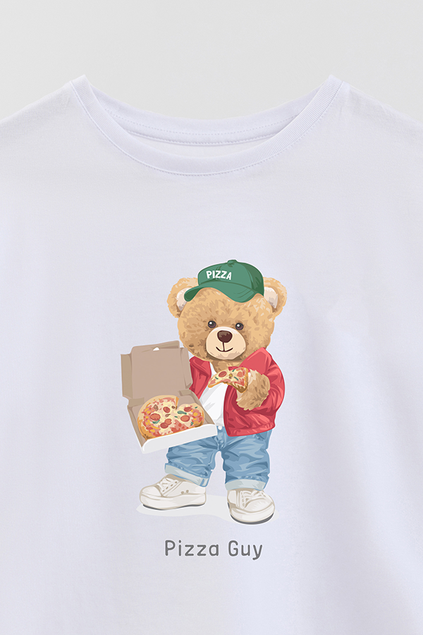 REMERA GB OVERSIZE PIZZA
