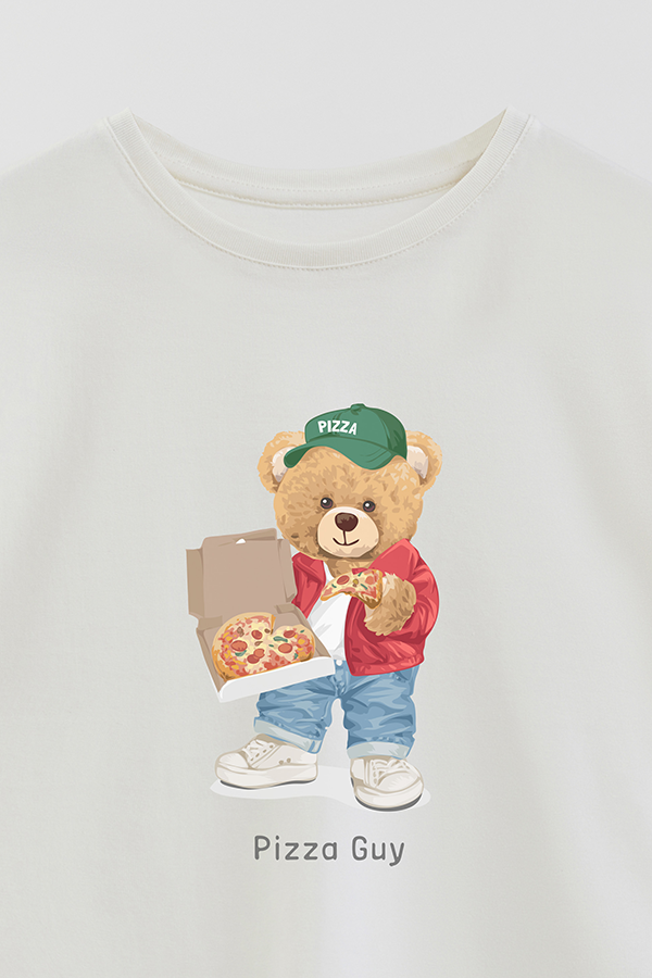 REMERA GB OVERSIZE PIZZA