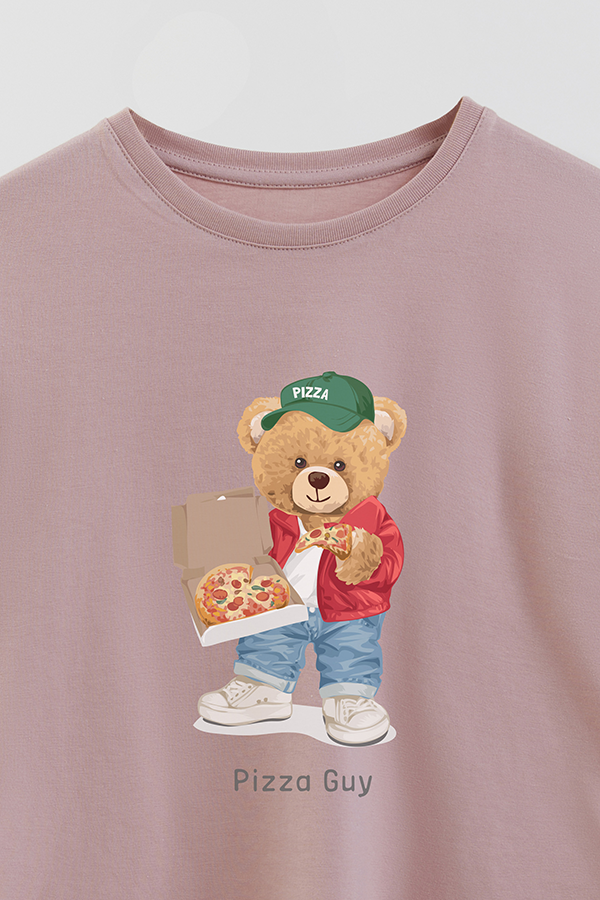 REMERA GB OVERSIZE PIZZA
