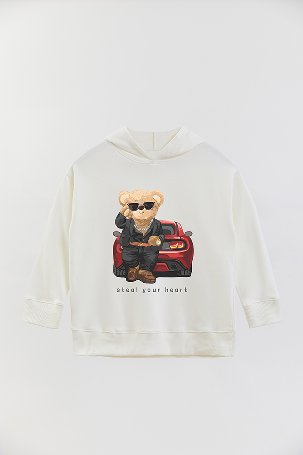HOODIE RUSTICO BOY TEDDY STEAL YOUR HEART