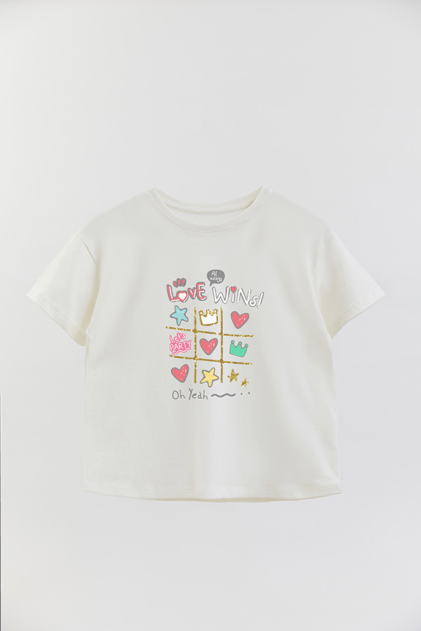 REMERA GIRL OVER LOVE WINS