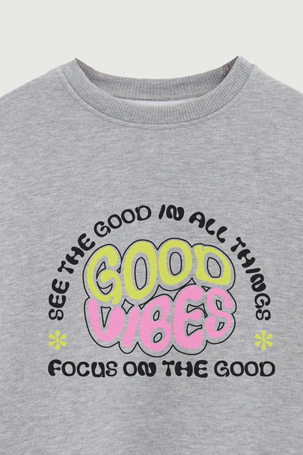 BUZO CREWNECK ESTAMPADO STREET MOOD SEE THE GOOD IN ALL THINGS