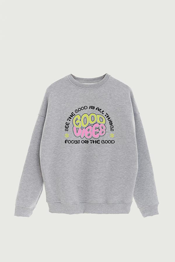 BUZO CREWNECK ESTAMPADO STREET MOOD SEE THE GOOD IN ALL THINGS