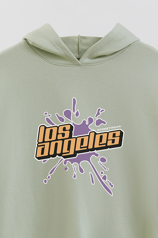 HOODIE RUSTICO BOY URBAN LOS ANGELES