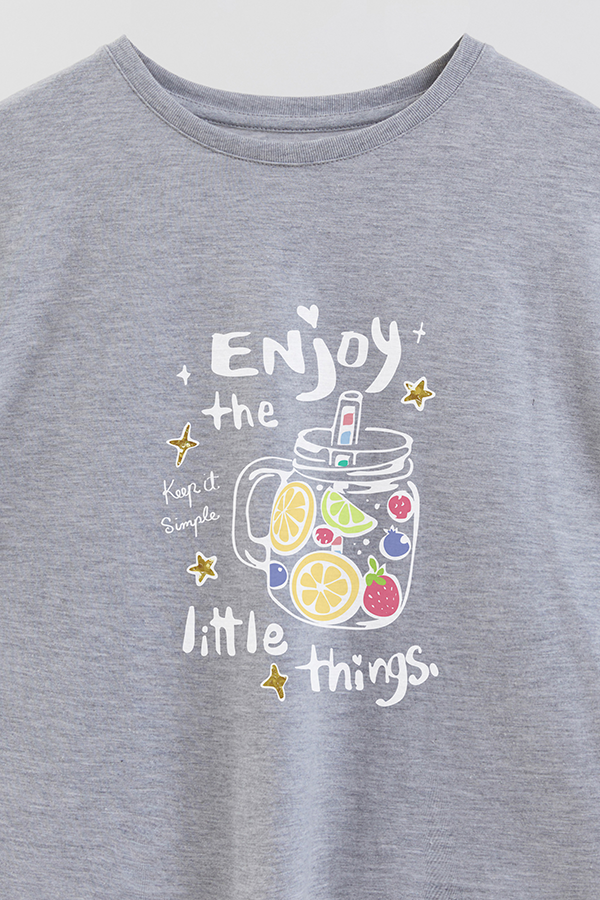 REMERA GIRL OVER ENJOY LITTLE THINGS