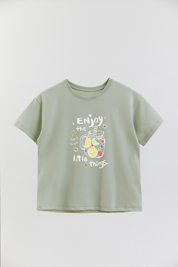 REMERA GIRL OVER ENJOY LITTLE THINGS
