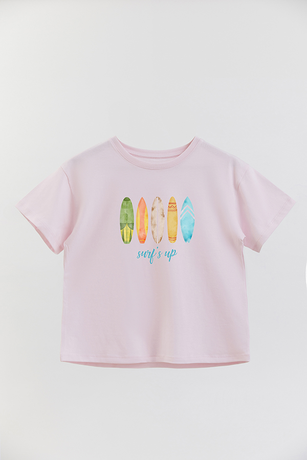 REMERA BOY OVER BEACH SURF'S UP