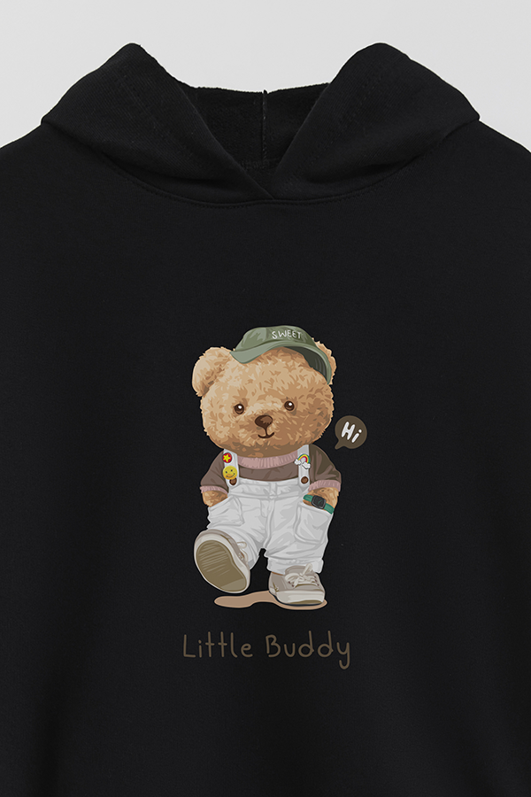HOODIE RUSTICO KIDS TEDDY LITTLE BUDY