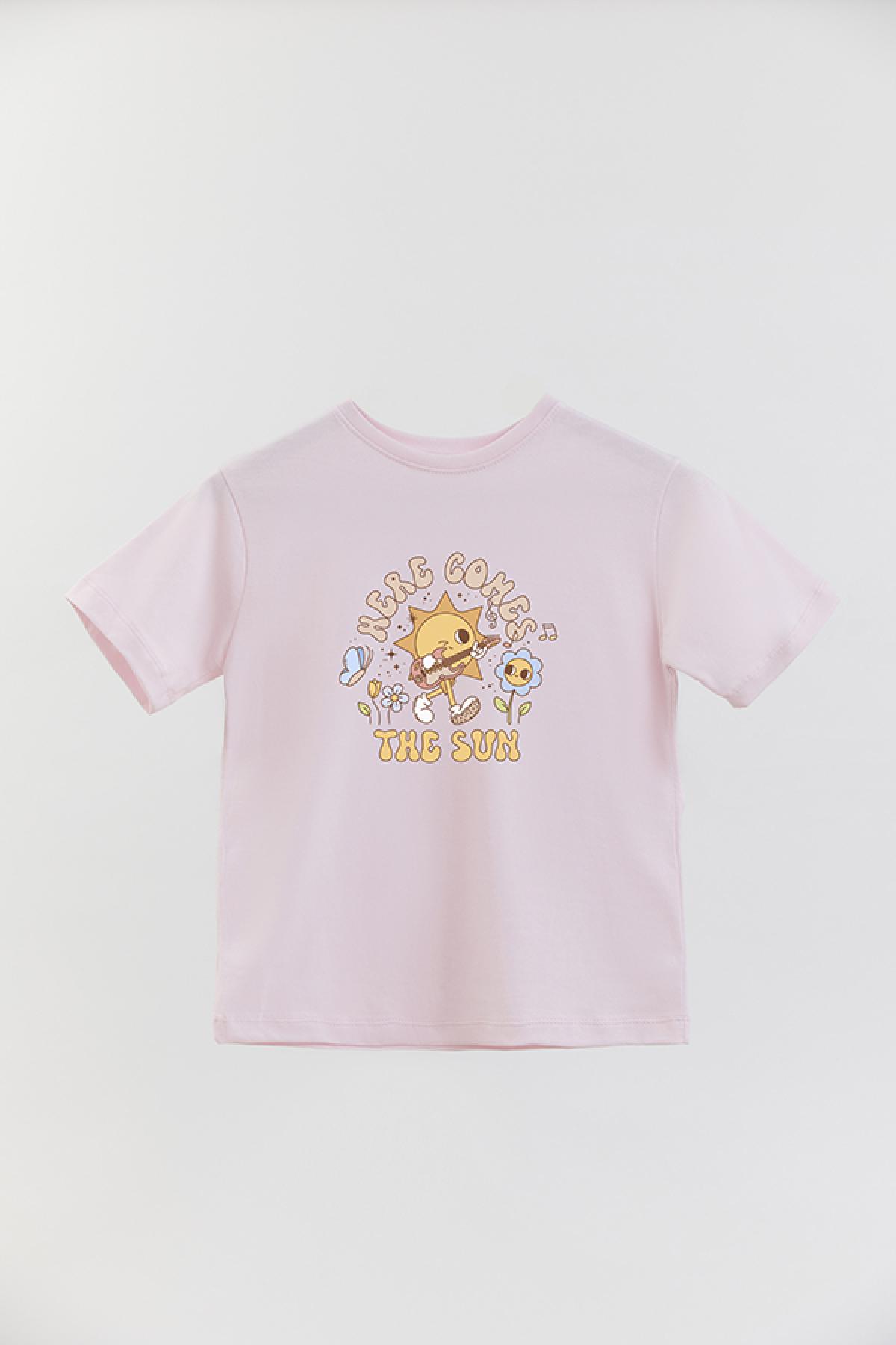 REMERA BASIC GIRL RT HERE COMES THE SUN