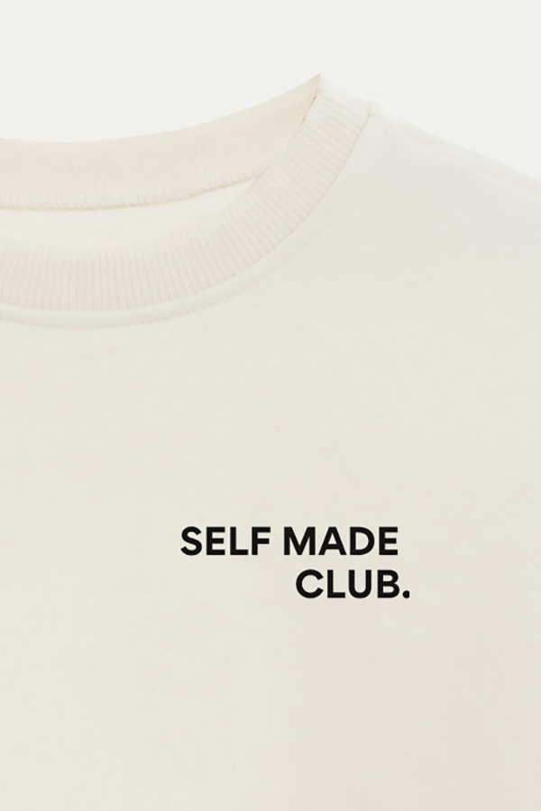BUZO CROP ESTAMPADO MNM SELF MADE CLUB