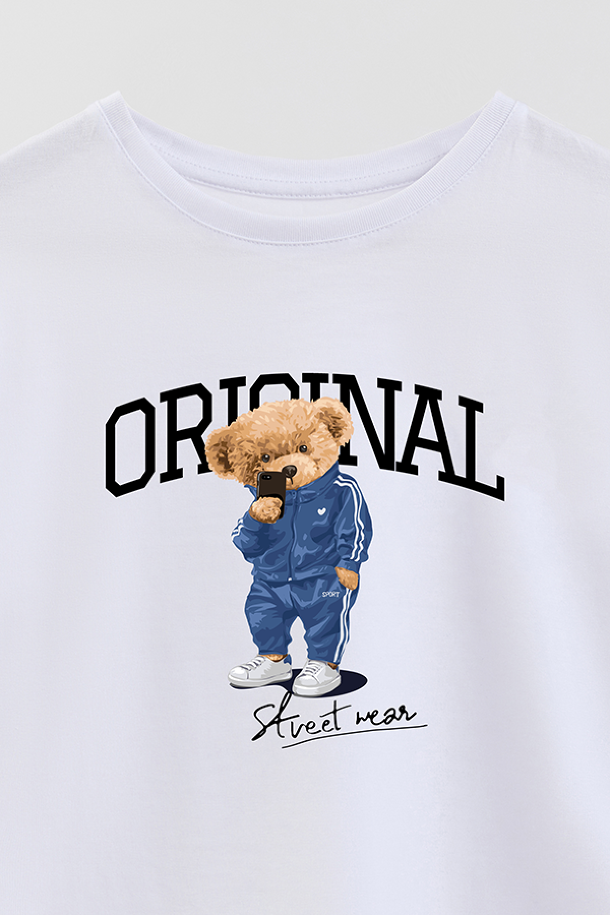 REMERA BOY OVER TEDDY ORIGINAL