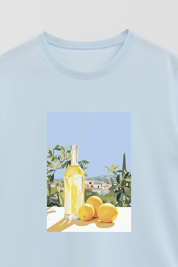 REMERA BASICA ESTAMPADA CITRUS LEMON 2