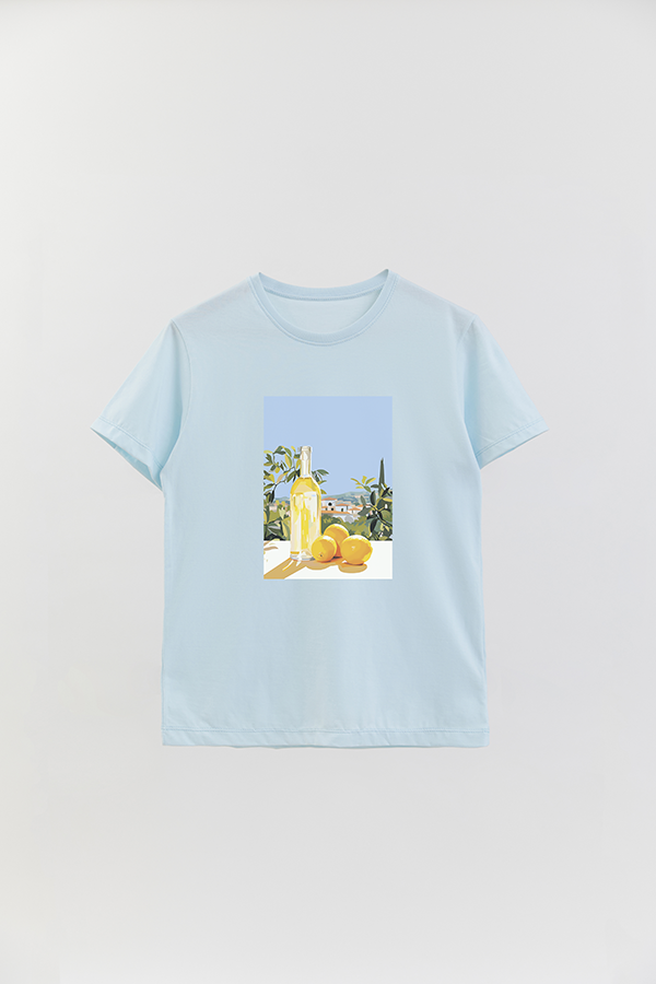 REMERA BASICA ESTAMPADA CITRUS LEMON 2