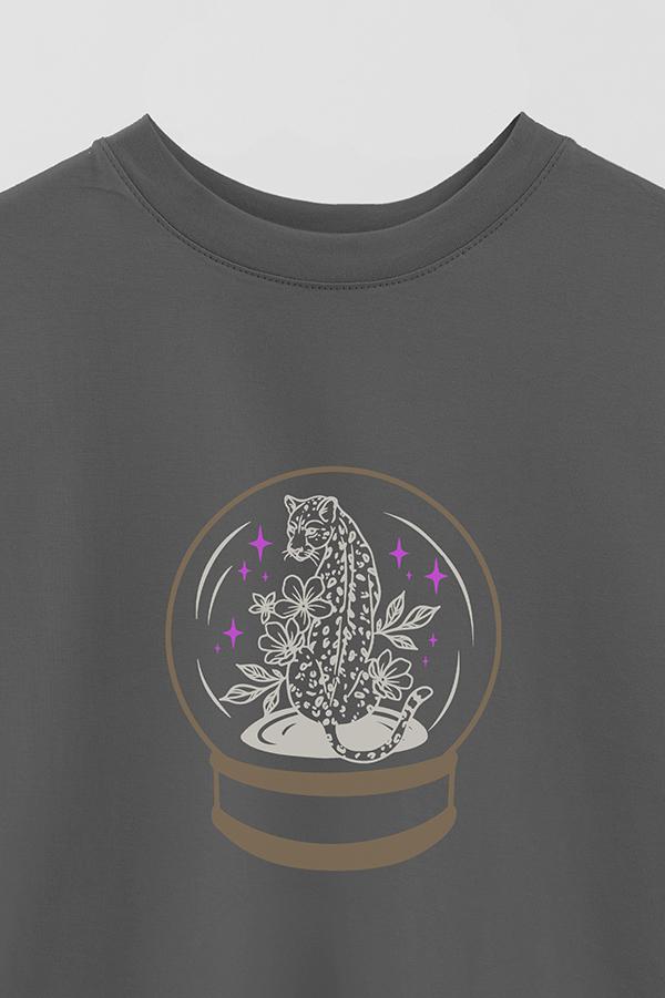 REMERA OVER ESTAMPADA TGR SNOWBALL TIGER