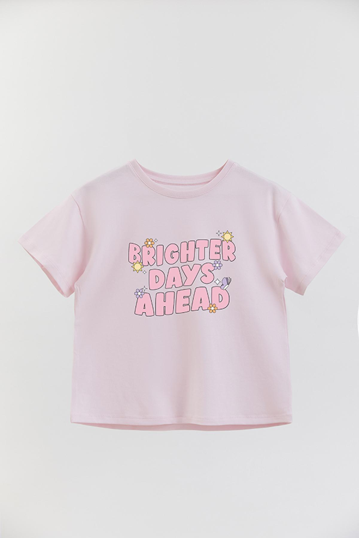 REMERA GIRL OVER RT BRIGHTER DAYS AHEAD