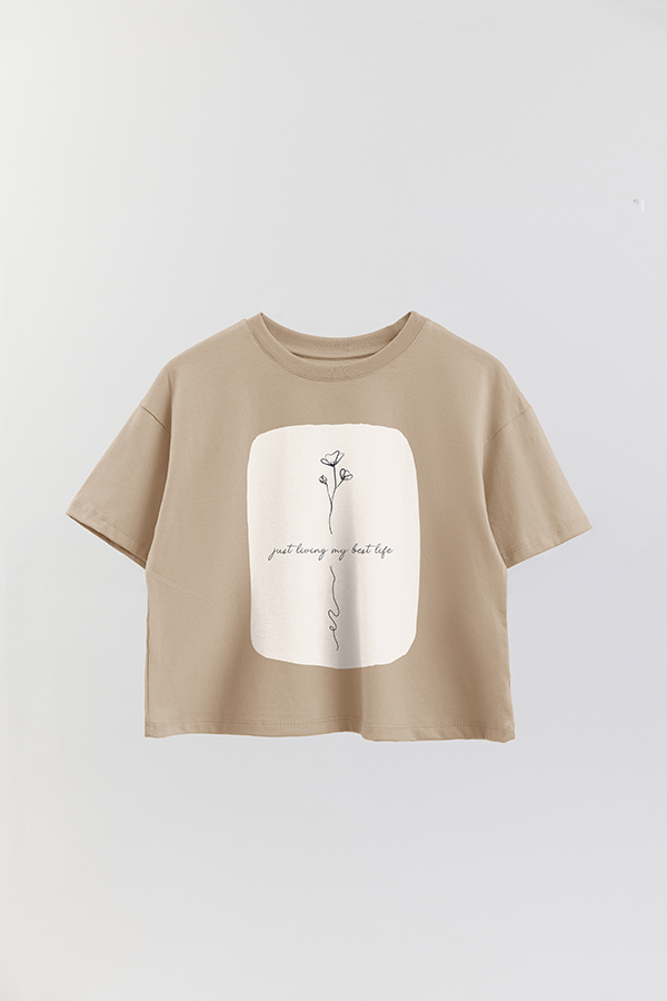 REMERA CROP ESTAMPADA ART 19