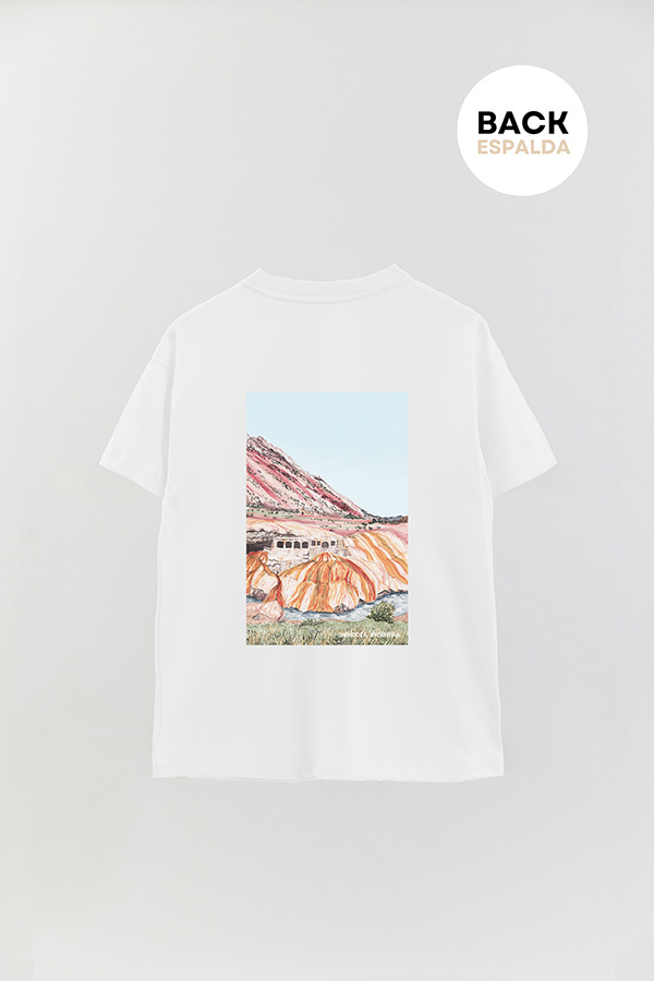 REMERA OVER ESTAMPADA ARG ART MENDOZA
