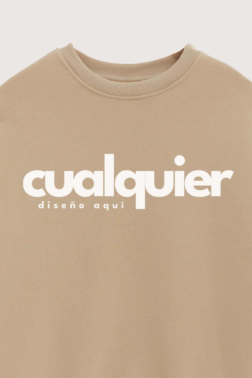 BUZO FRISA CREWNECK CON LOGO