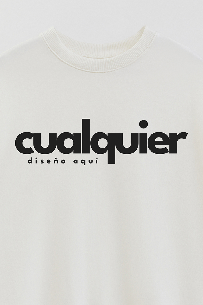BUZO FRISA CREWNECK CON LOGO