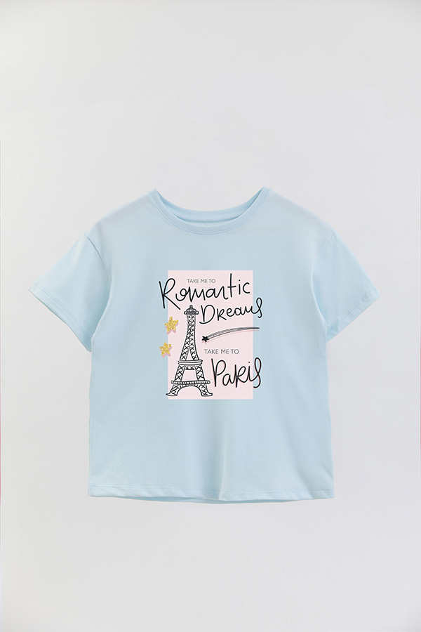 REMERA GIRL OVER ROMANTIC DREAMS