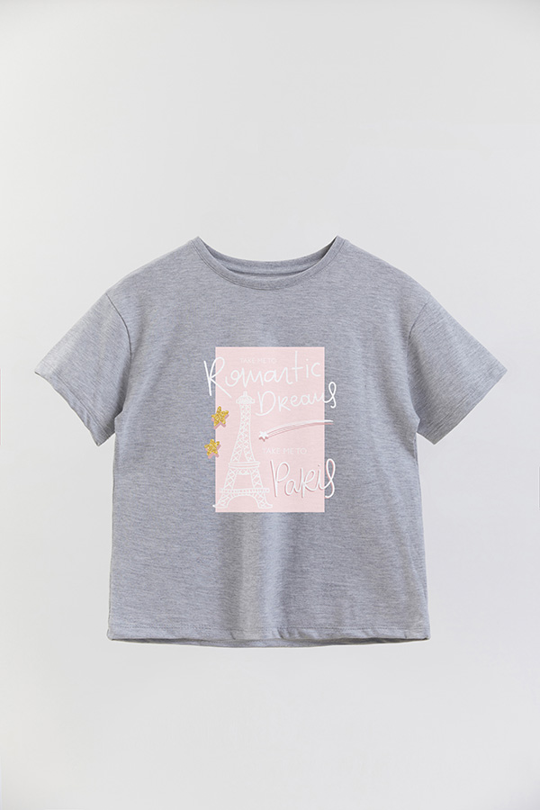 REMERA GIRL OVER ROMANTIC DREAMS